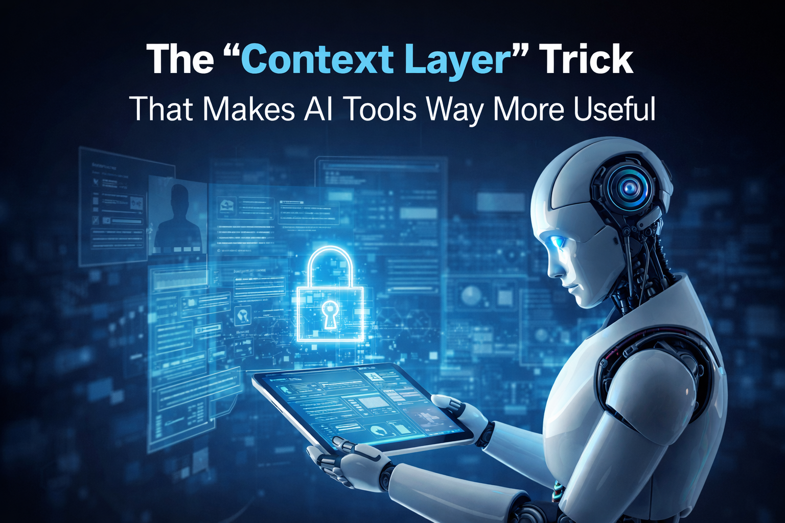 The “Context Layer” Trick That Makes AI Tools Way More Useful