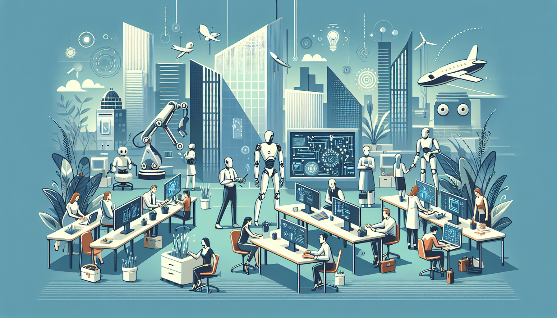 Robots in the Workplace: The Future of Human-Machine Collaboration